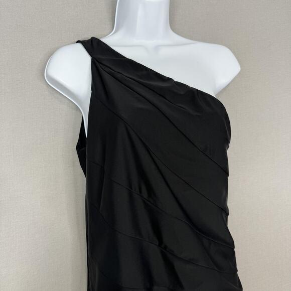 Summersalt The Long Torso Sidestroke Swimsuit Womens 12 Tall Black One Piece - Picture 2 of 9